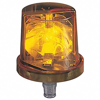 Warning Light Incandescent Amber 120VAC