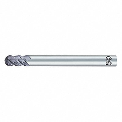 Ball End Mill Single End 5/64 Carbide