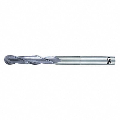 Ball End Mill Single End 8.00mm Carbide
