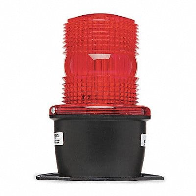 Low Profile Warning Light Strobe Red