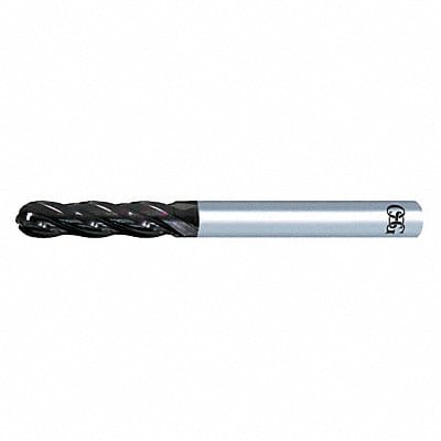 Ball End Mill Single End 1/64 Carbide