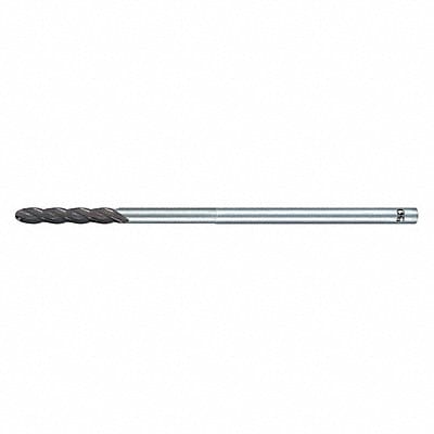 Ball End Mill Single End 3/32 Carbide