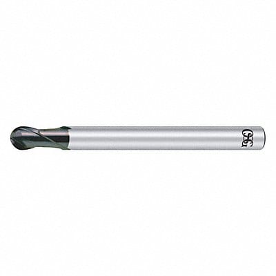 Ball End Mill Single End 3/8 Carbide