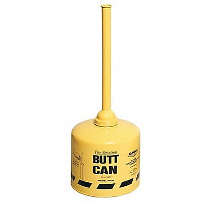 E9727 Cigarette Receptacle 5 gal Yellow
