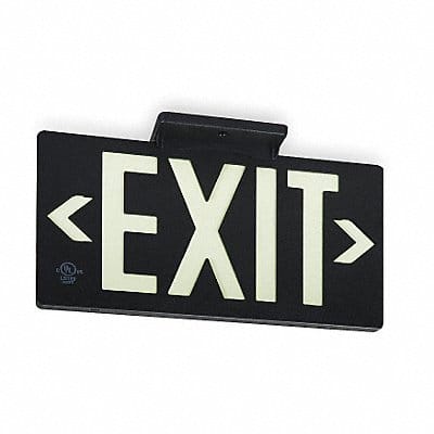 D6991 Exit Sign 8 3/4 in x 15 3/8 in Plastic