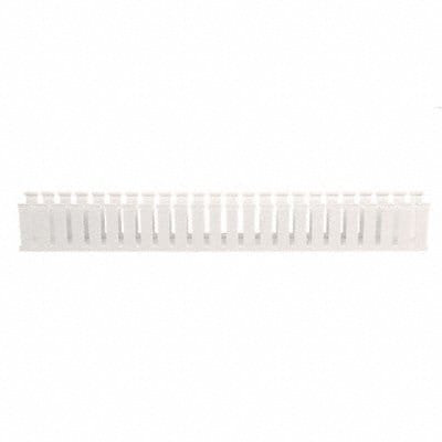 Wire Duct Wide Slot White 2.25 W x 3 D