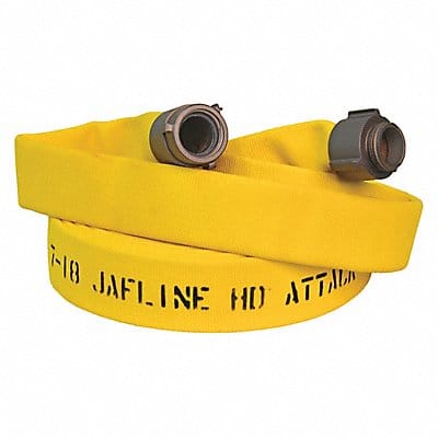 Fire Hose 100 ft Yellow Polyester