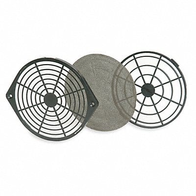 Cmpct Axial Fan Fltr/Grd Asmbly Sz6-3/4