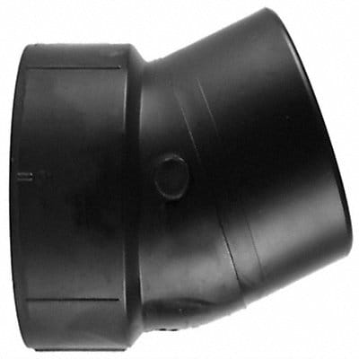Street Elbow 4 x 4 in Schedule 40 Black Street Elbow 4 x 4 in Schedule 40 Black