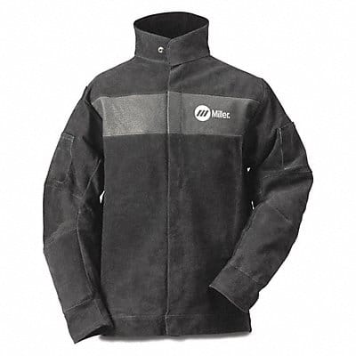 Welding Jacket 2XL 30 L Gray Leather