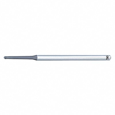 Ball End Mill Single End 0.80mm Carbide