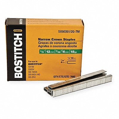Staple 18 ga 1/2 In PK7000