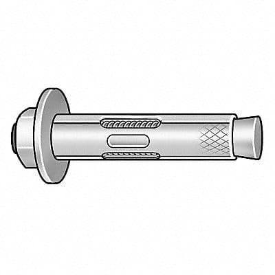 Sleeve Anch Hex Nut S 5/8 PK10