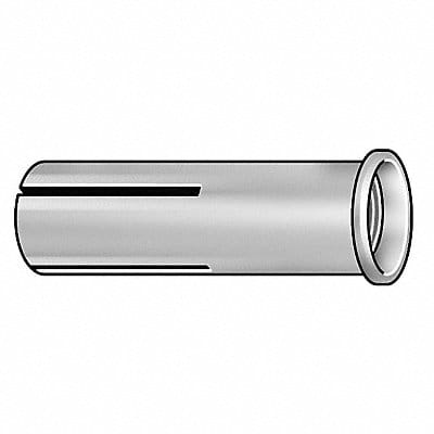 Drop-In Anchor Flange 3/4-10 PK25