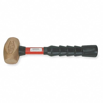 Nonsparking Sledge 3.8lb 12In Fiberglass
