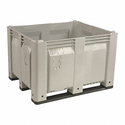 J2328 Bulk Container Gray Vented 40 in