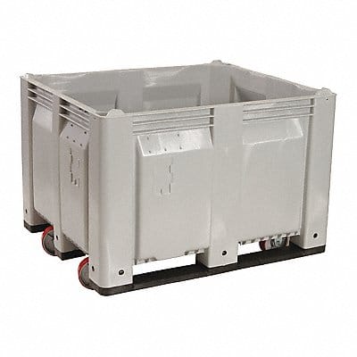 Bulk Container Gray Solid 40 in