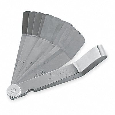 Bent Feeler Gauge Set Dimension Type