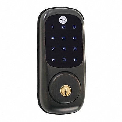 Electronic Keyless Deadbolt Z-wave Brnze