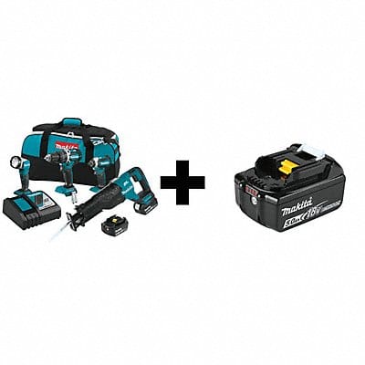 Cordless Combination Kit 18V DC 4 Tools Cordless Combination Kit 18V DC 4 Tools