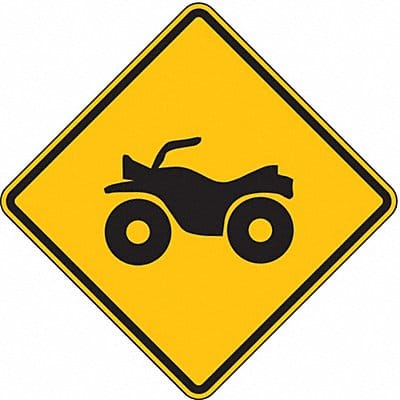 ATV Crossing Traffic Sign 24 x 24