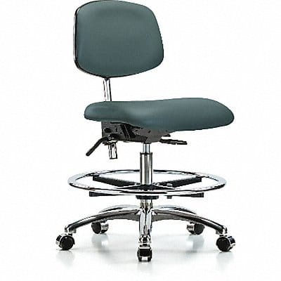 Vinyl CR Chair Med FR Cast Blue
