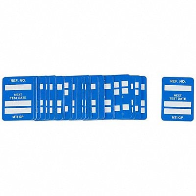Microtag(r) Inspection Insr Bl/Wht PK100