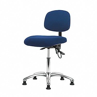 Fabric ESD Chair Desk Glides Blue