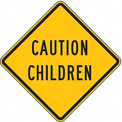 Caution Children Traffic Sign 24 x 24