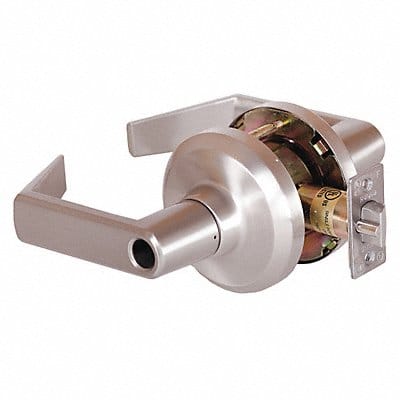 Door Lever Lockset Satin Nickel