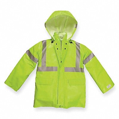D0642 Arc Flash Rain Jacket Cat 1 Ylw/Grn L D0642 Arc Flash Rain Jacket Cat 1 Ylw/Grn L