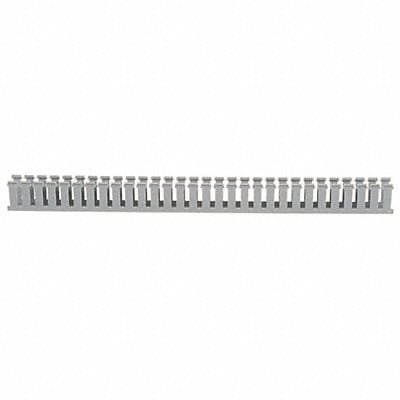 Wire Duct Wide Slot Gray 1.26 W x 2 D