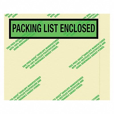 Packing List Envelope Gen Purpose PK1000