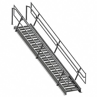 Mezz Stair Unit 144 x 117 11/16 x45 in