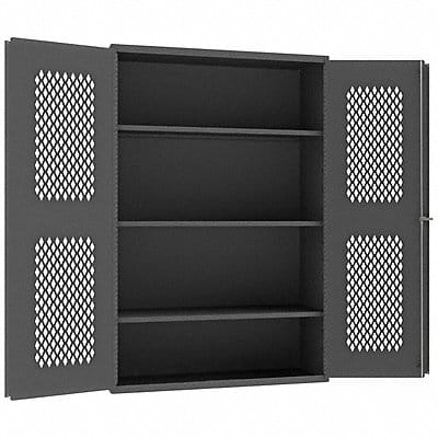 Storage Cabinet 72 x48 x24 Gray 3Shlv