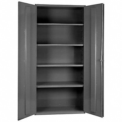 Storage Cabinet 72 x36 x24 Gray 4Shlv