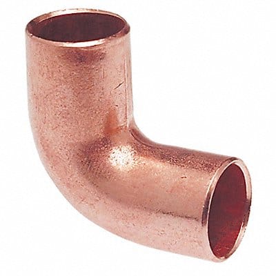 Close Rough Elbow 90 Deg Wrot Copper 2