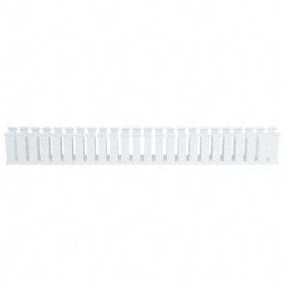 Wire Duct Wide Slot White 1.75 W x 3 D