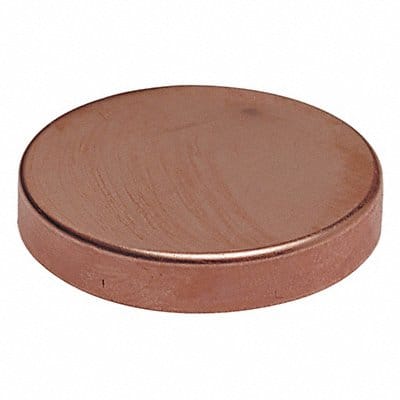 Test Cap Wrot Copper 1/2 Tube C