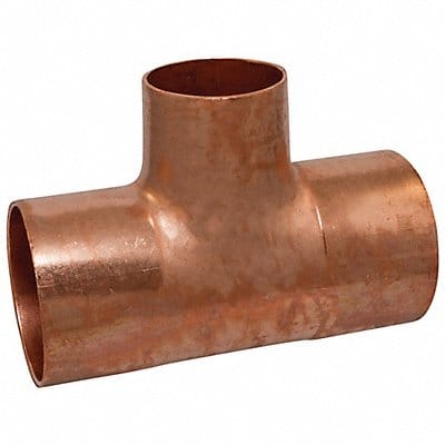 Reducing Tee Wrot Cu 2-1/2 x2-1/2 x3/4