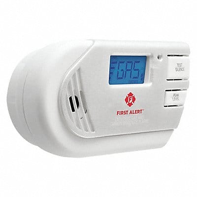 CO2 and Gas Alarm 9V Alkaline