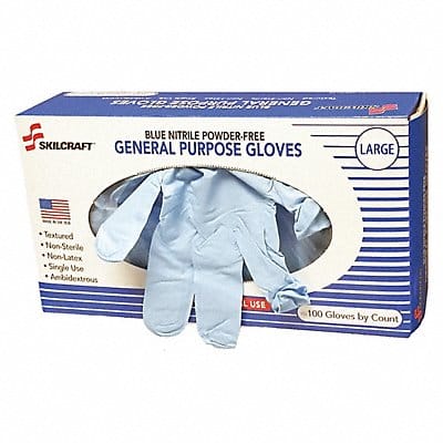 Disposable Gloves Nitrile L PK100