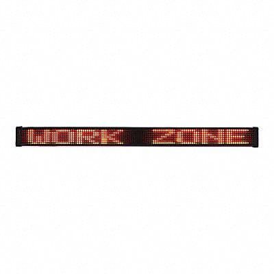 LED Message Display Sign Amber 3 H