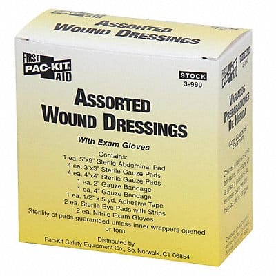 Dressing Sterile No Unitized