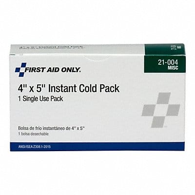 Instant Cold Pack White 4 Lx5 W Plastic