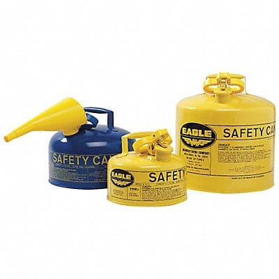 Type I Safety Can 1 gal Blue 8 H 9 OD