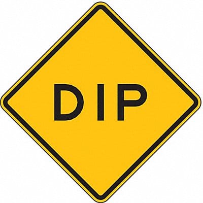 Dip Traffic Sign 24 x 24
