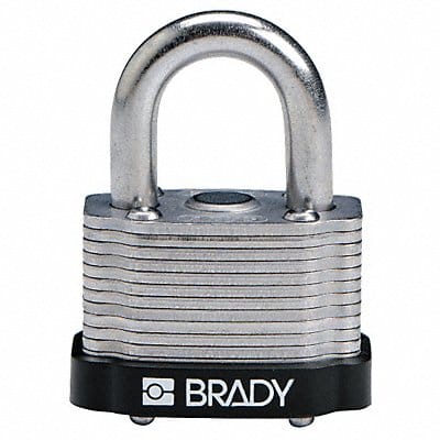 H1714 Keyed Padlock Different 1-5/16 W PK6