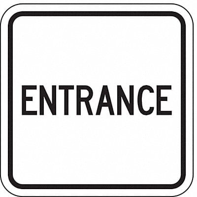 Entrance Parking Sign 18 x 18
