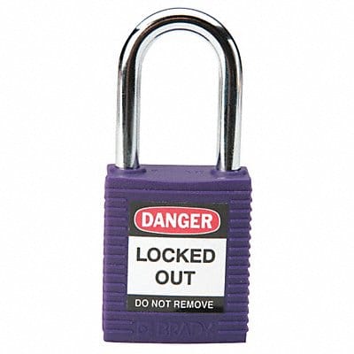 H1698 Lockout Padlock KA Purple 1-3/4 H PK3